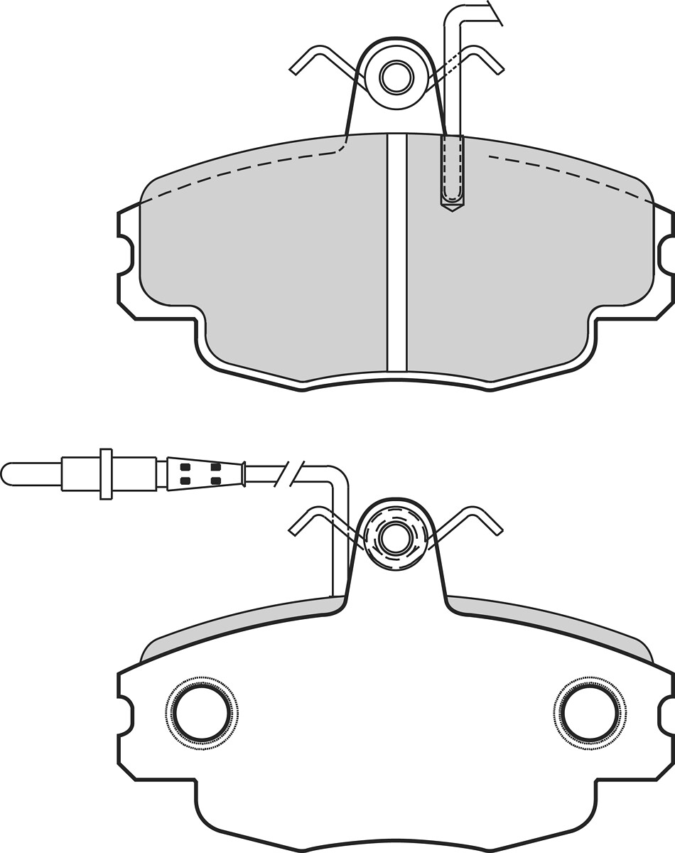 BRAKE PADS FIRST CITROEN ZX FR